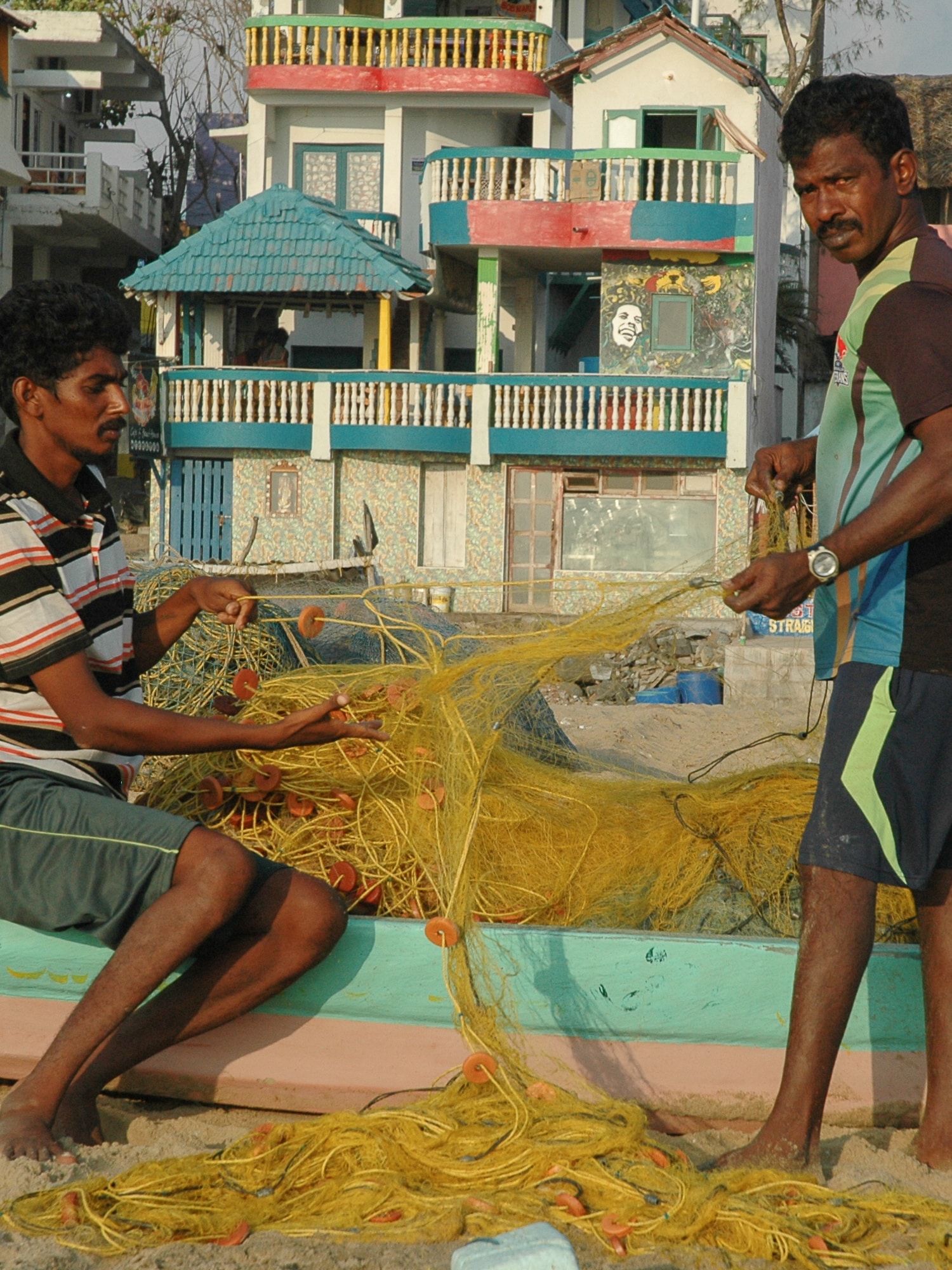 Photo pêcheurs Inde